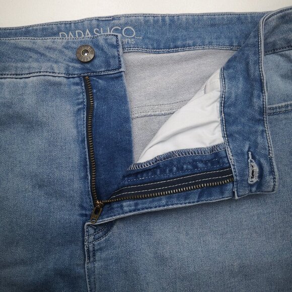 NWT Parasuco Ladies Size 14 Mid Rise Classic Fit w/ Tummy Control Jean Shorts - Picture 8 of 13